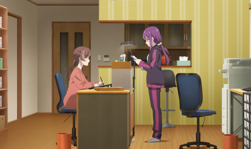 Новый трейлер аниме «Egao no Taenai Shokuba desu»