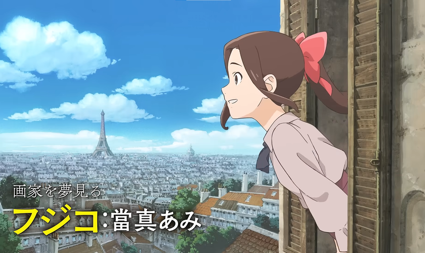 Новый тизер оригинального аниме-фильма «Paris ni Saku Etoile»