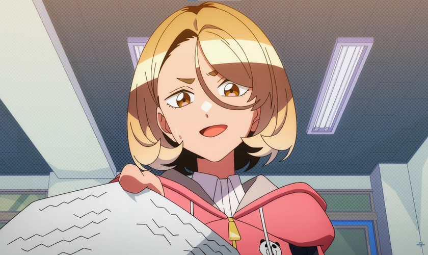 Месяц премьеры и тизер аниме «Ponkotsu Fuuki Iin to Skirt-take ga Futekisetsu na JK no Hanashi»